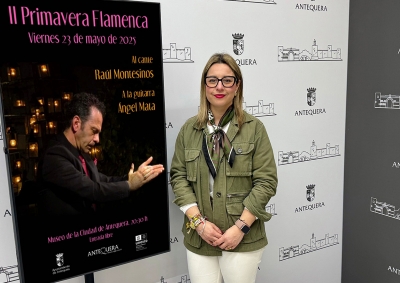 Antequera celebrará la II Primavera Flamenca con el cantaor Raúl Montesinos y el guitarrista Ángel Mata en el Museo de la Ciudad