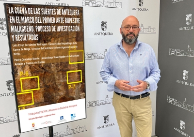 La conferencia sobre la Cueva de las Suertes y el arte rupestre malagueño, este martes 10 de junio a las 20:30 horas en el MVCA