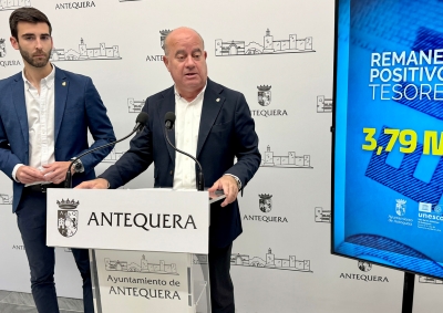 El Ayuntamiento de Antequera liquida el presupuesto de 2024 con un superávit de 4,5 millones de euros y un remanente positivo de tesorería de casi 3,8 millones