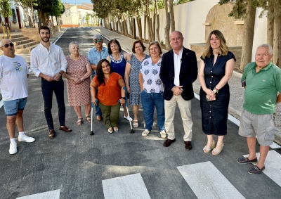 El Ayuntamiento de Antequera culmina la remodelación integral de la calle San Rafael en Bobadilla con una inversión cercana a los 200.000 euros