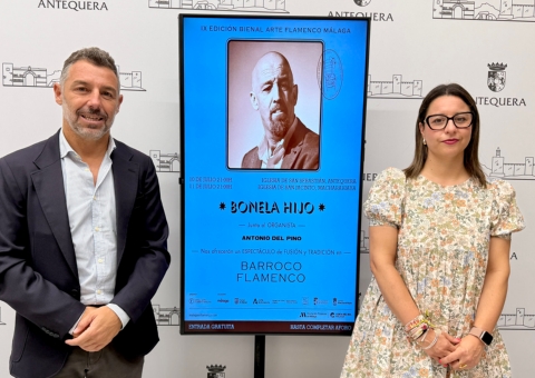 La Bienal de Flamenco de Málaga se acerca a Antequera con un espectáculo que fusiona la música sacra con el arte jondo en la voz d...